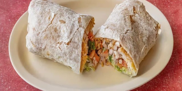 Breaded Fish Burrito