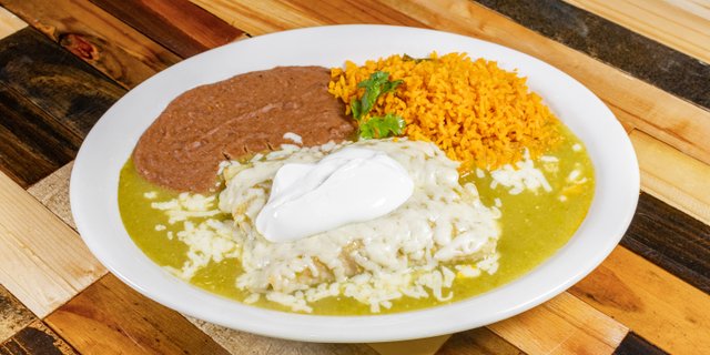 Enchiladas Verdes