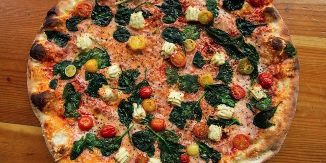 Vegan Dimo Florentine Pizza