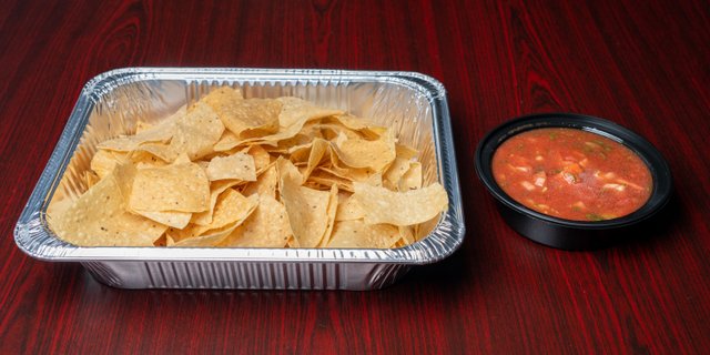 Half Pan Chips & Salsa