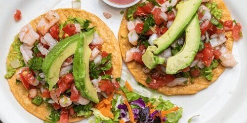 Shrimp Tostadas