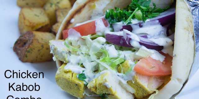 Chicken Kabob Wrap