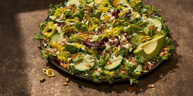 Balsamic Greens With Grains