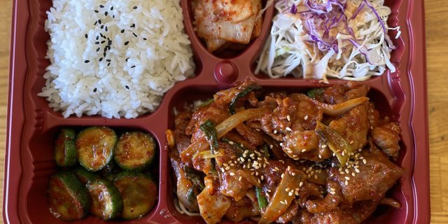 Spicy Pork Doshirak Boxed Lunch
