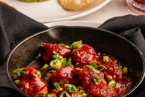 Spicy Korean Meatballs