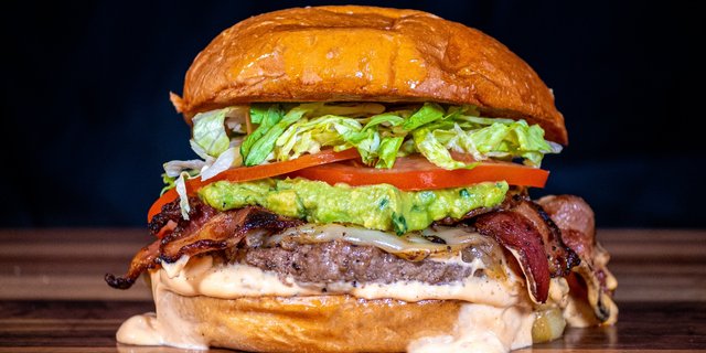 Guacamole Bacon Burger