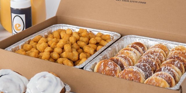 Small Mini Pancakes Box