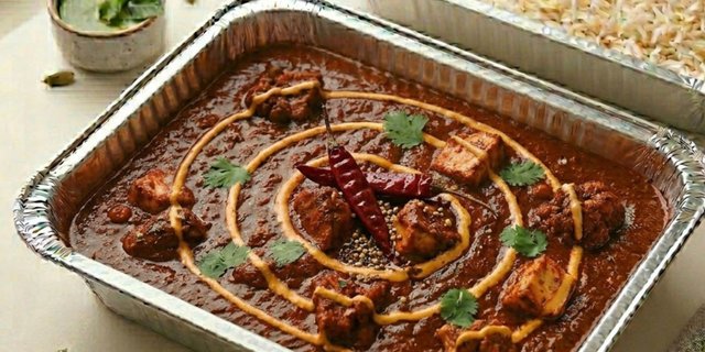 Paneer Vindaloo + Rice