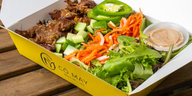 Grilled Pork Salad Box
