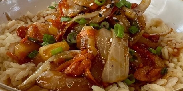 Teriyaki Shrimp Rice Bowl