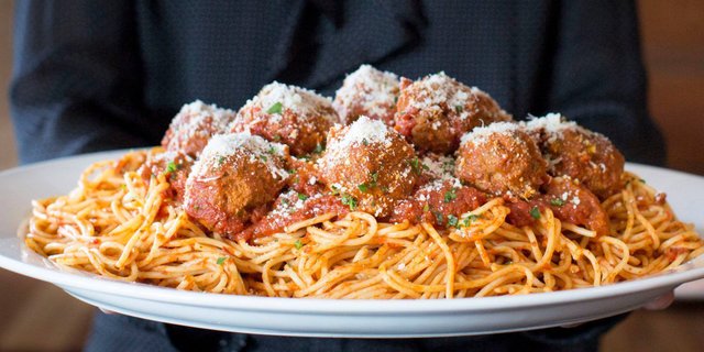 Mama's Spaghetti & Meatballs Tray