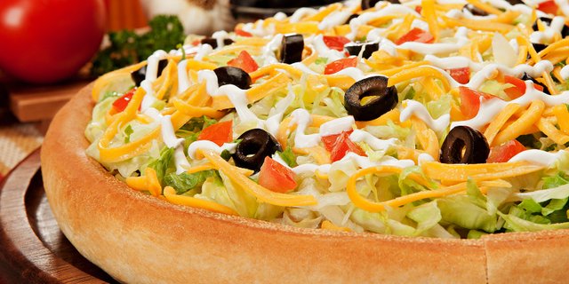 Super Taco Pizza