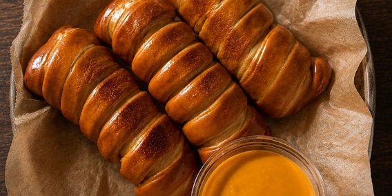 Dip Stick Soft Pretzels