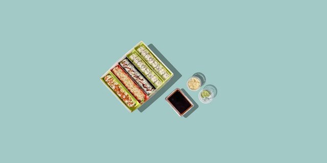 Living on The Veg Sushi Set