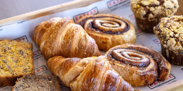 Assorted Breakfast Pastries Basket
