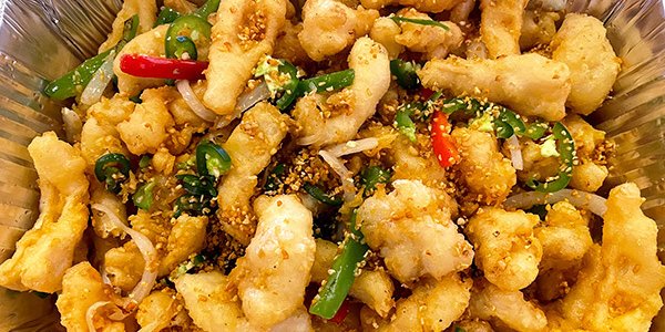 Salt & Pepper Squid Party Tray