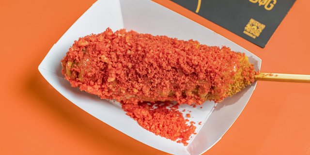 Hot Cheeto Kong Dog
