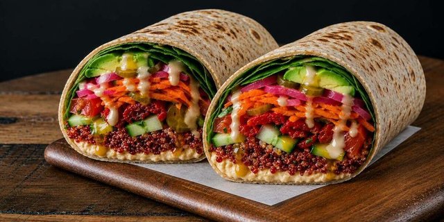 Market Veggie Wrap