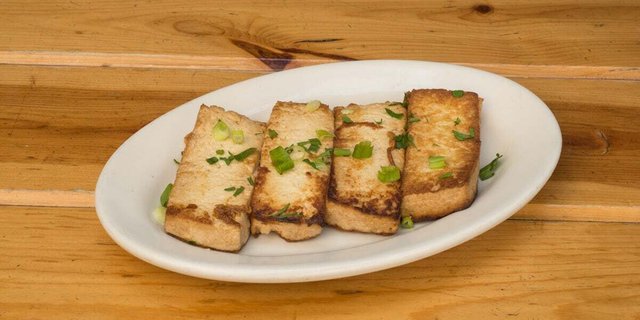 Seared Tofu W/ Teriyaki Drizzle