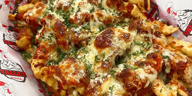 Chicken Parmesan Loaded Fries