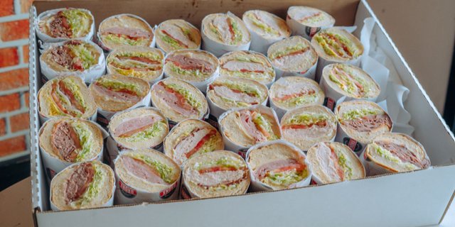 Assorted Cold Sandwiches Platter