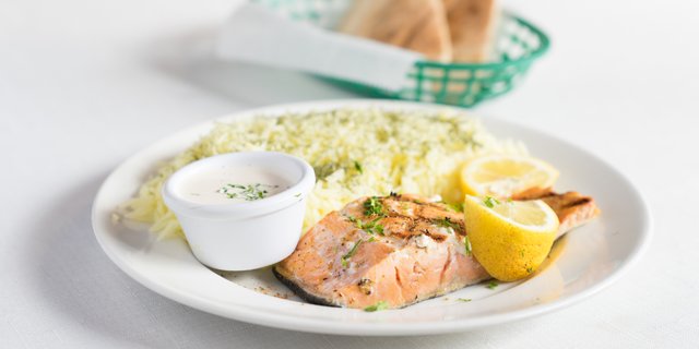 Grilled Salmon Entree