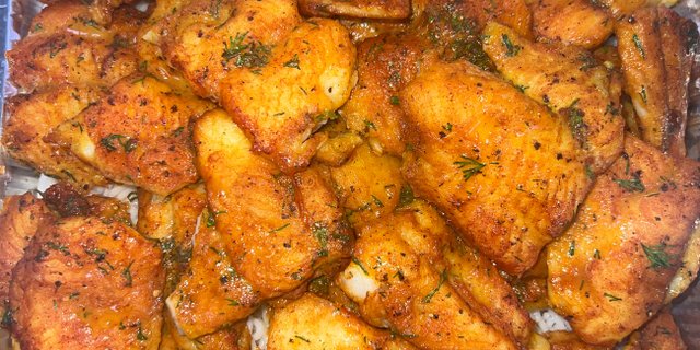 Vietnamese Turmeric Fish Tray