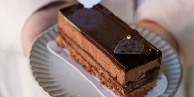 Individual Chocolate Mousse Cake