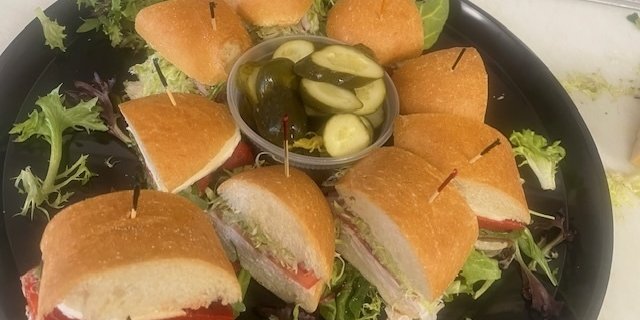 Cold Cut Sandwiches Platter