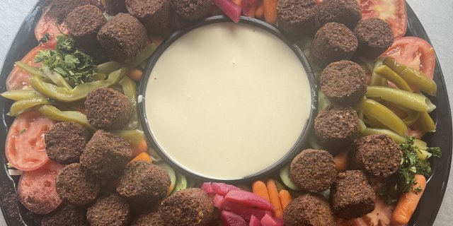 Falafel Salad w/ Tahini