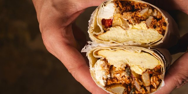 Blackline Breakfast Burrito
