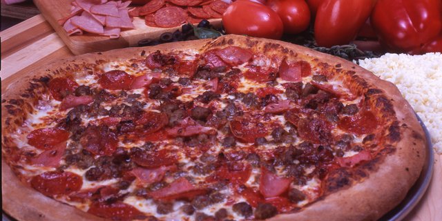 8" All the Meats Pizza