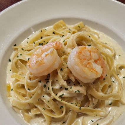 Shrimp Fettuccini Alfredo