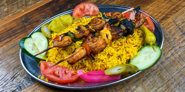 Shrimp Kebab