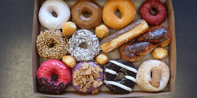 Dozen Mixed Tier Doughnuts