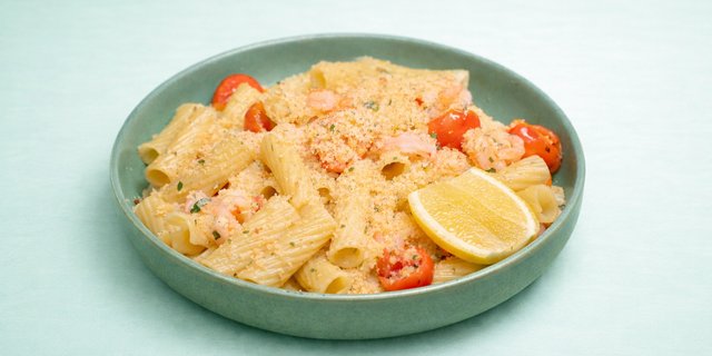 Garlic Shrimp Pasta