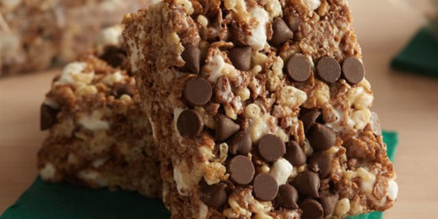 Chocolate Marshmallow Krispy Treat