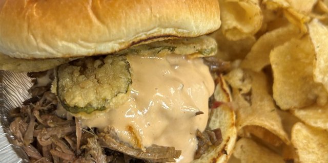 House Smoked Brisket Sandwich