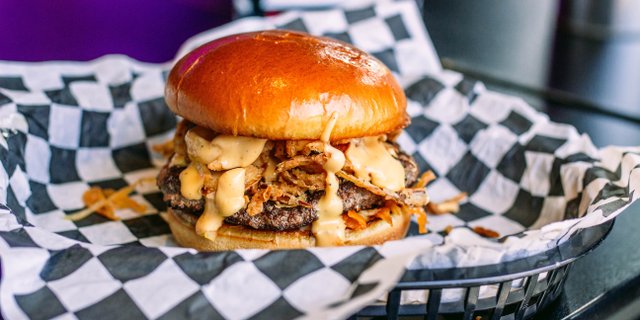 Velveeta Underground Burger