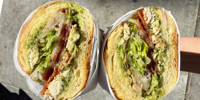 Green Goddess Chicken Club