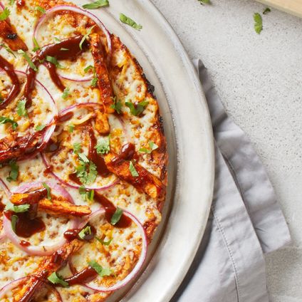 Gluten-Free BBQ Chicken Pizza