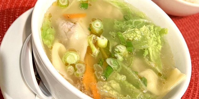 Shrimp & Pork Wonton Noodle Soup