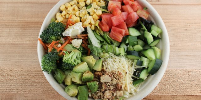 Raw Vegetable Salad