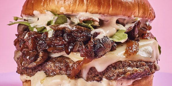 French Onion Burger