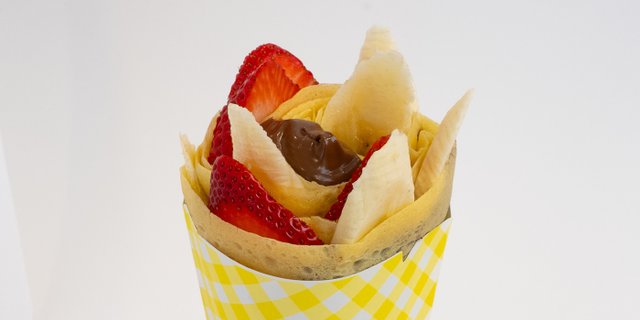 Strawberry Banana Crepe