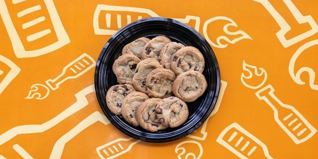 One Dozen Chocolate Chip Cookies