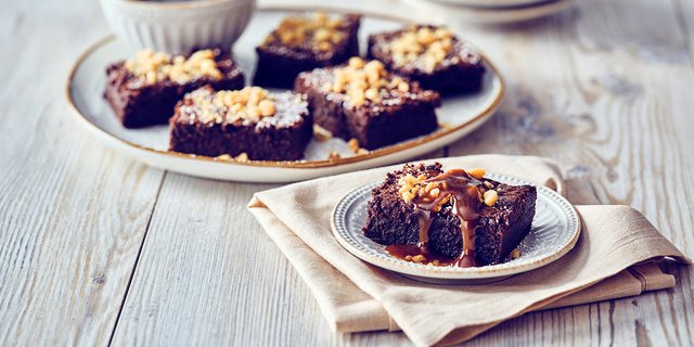 Bourbon Brownie Platter