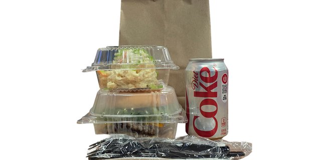 Glazy Burger Bagged Lunch