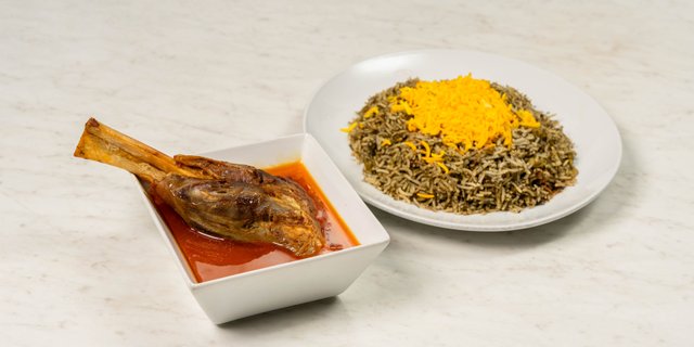 Baghali Polo Lunch