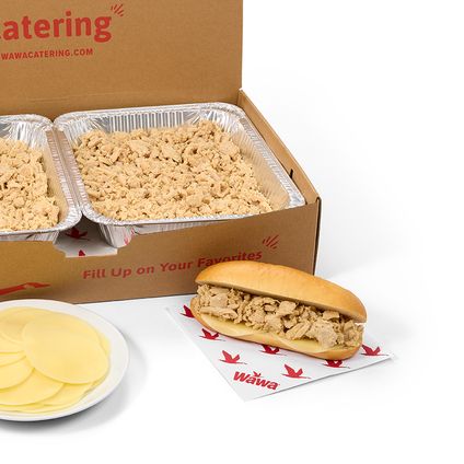 Chicken Steak Hoagies Hot Tray